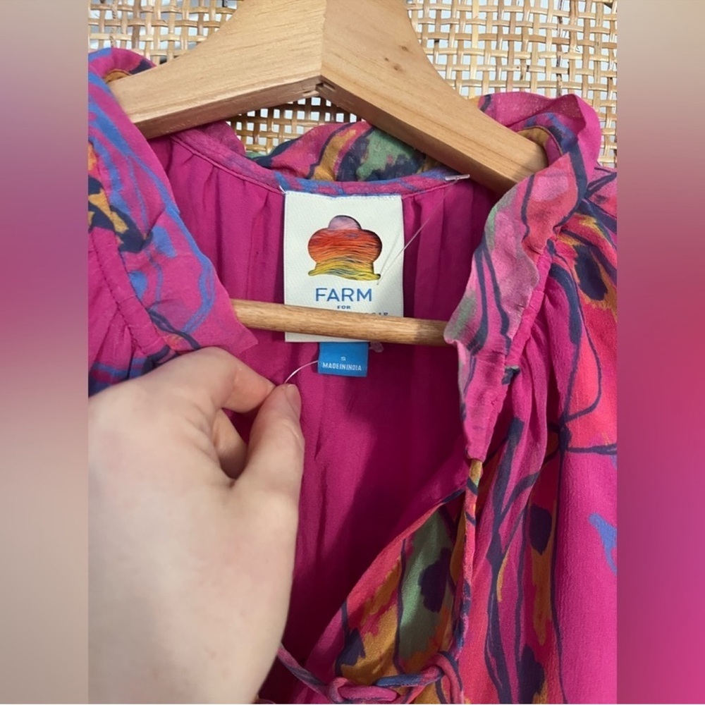 FARM Rio Pink Banana Print Romper - Picture 5 of 5